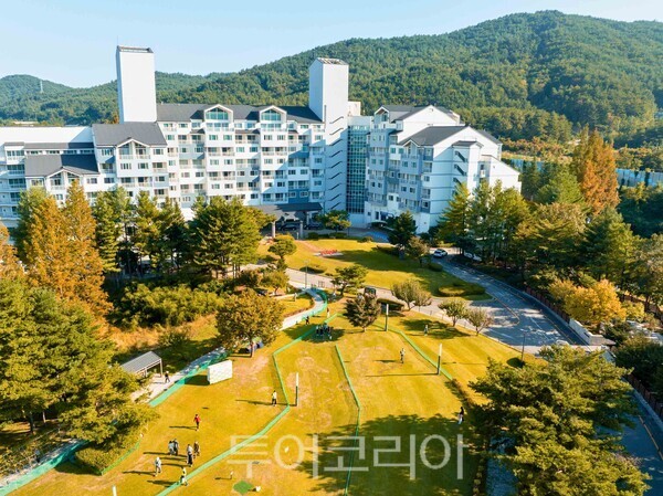 금호설악리조트 파크골프장 전경 / 사진-금호리조트