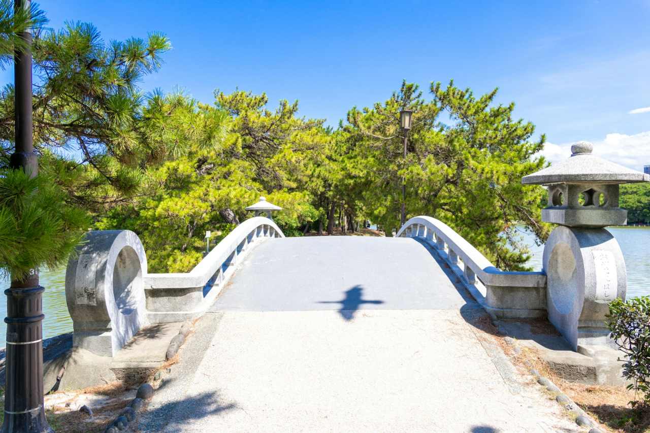 후쿠오카 오호리코엔역 오호리공원 / 사진=unsplash