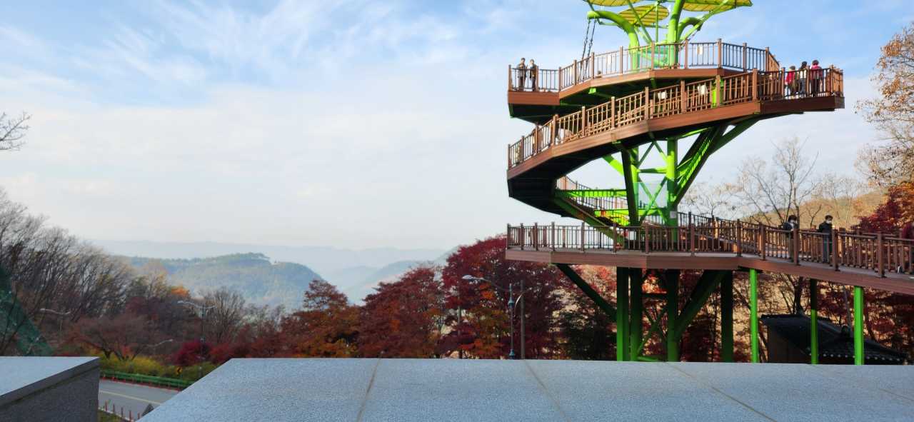 정상 전망대 / 직접촬영