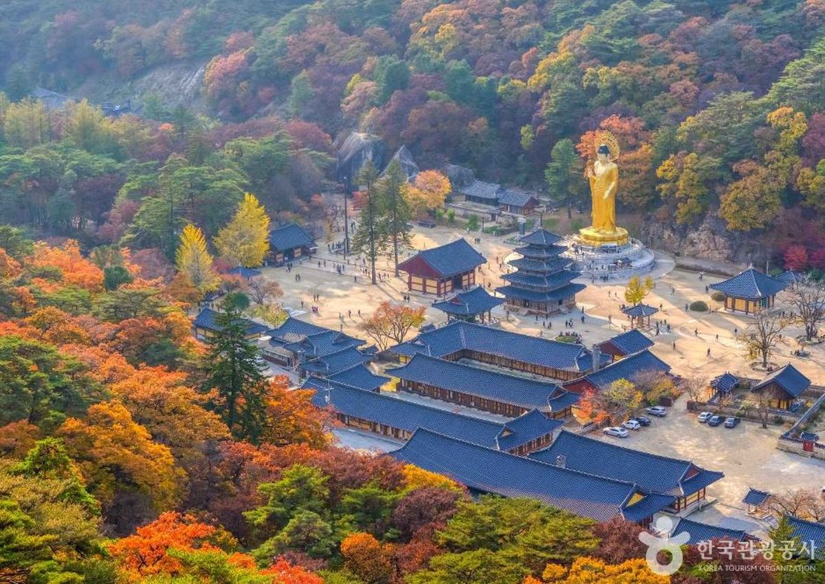 법주사의 가을 / 한국관광공사-홍현선