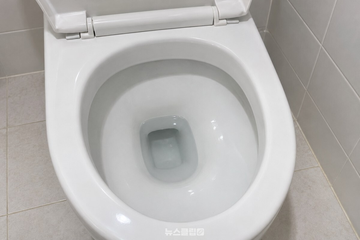 물선을 따라 매끈하게 정리된 흰 변기 안쪽 / 기사 이해를 돕기 위한 생성형 이미지