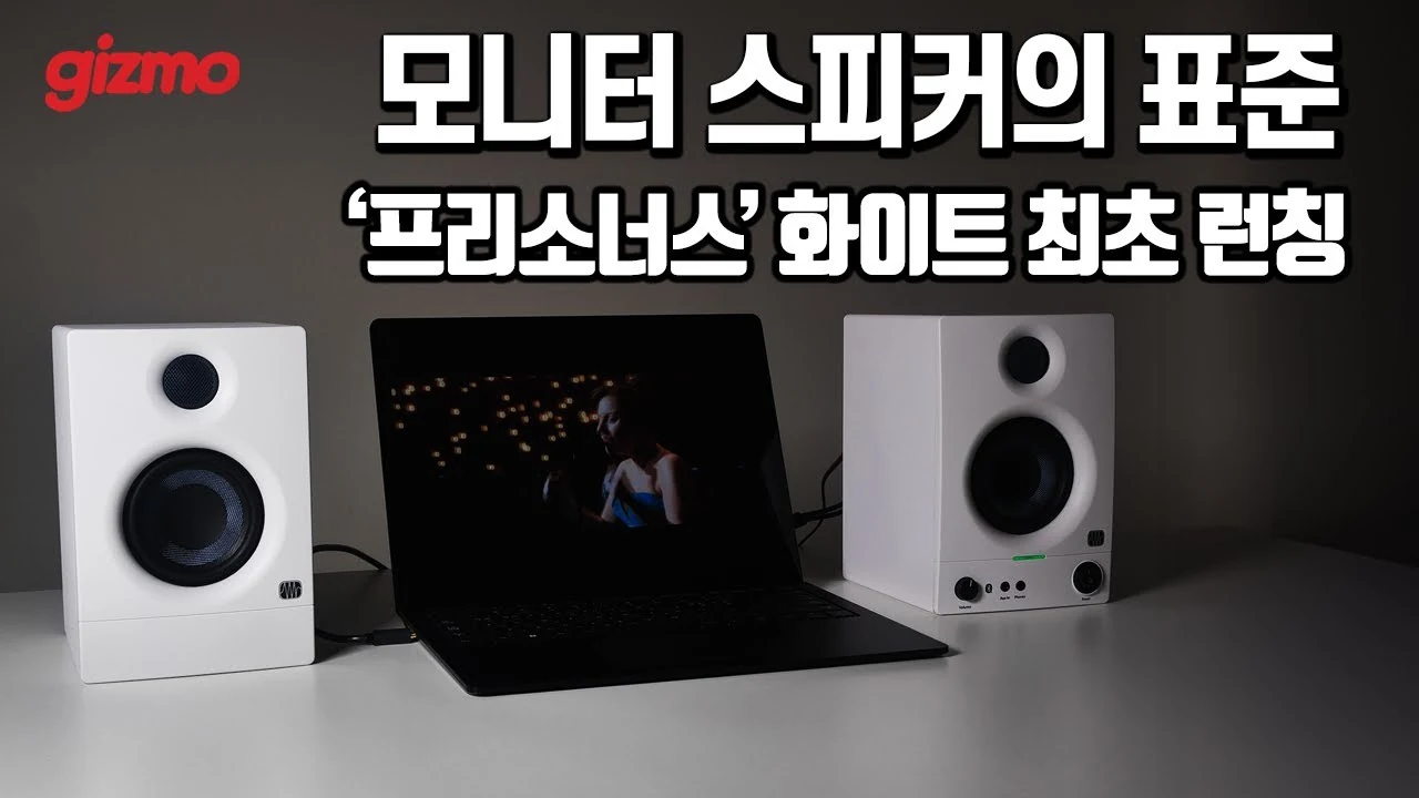 프리소너스 에리스 E3.5  화이트, 모니터 스피커의 표준