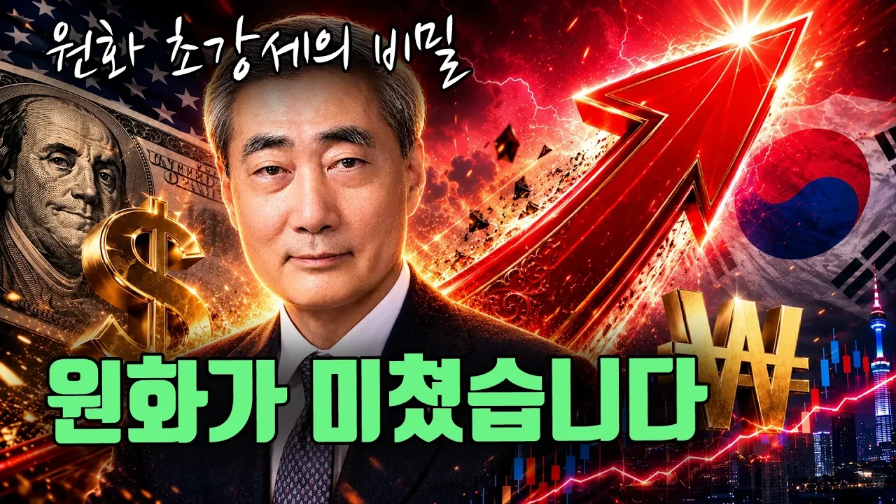 달러 1,560원대에서 급락, 미쳐버린 원화 강세의 진실
