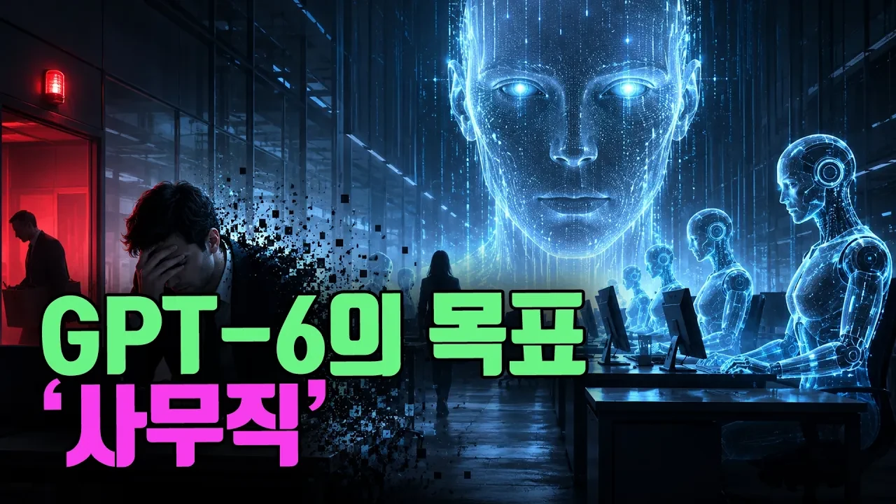 GPT-6 아스트라의 진짜 목표는 바로 사무직ㄷㄷㄷ