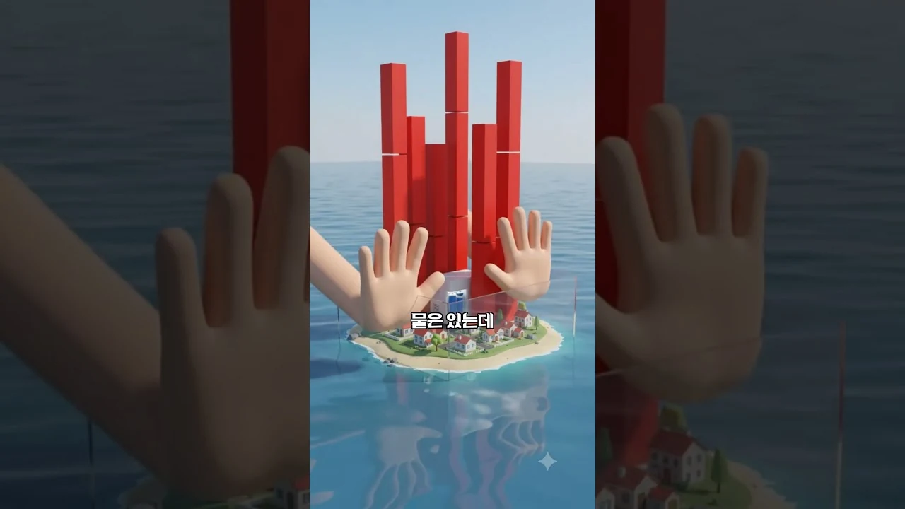 정수장도 없는 섬에서 수돗물이 나온다, 그 물은 바다를 어떻게 건넜을까