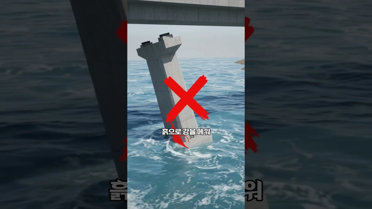 한강 다리 밑에는 왜 거대한 우물이 묻혀 있을까
