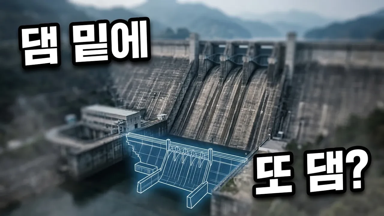 댐 밑에 왜 댐을 또 지었을까? 충주댐 설계의 비밀