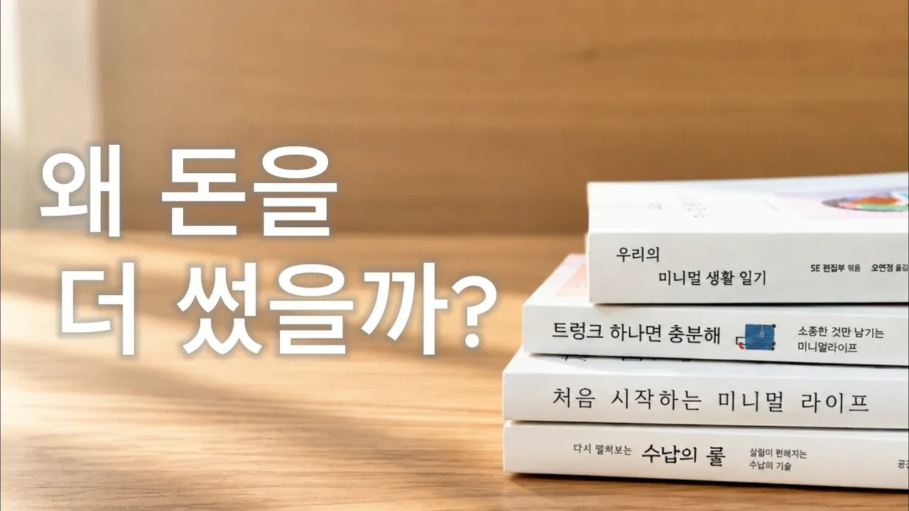 미니멀라이프 10년, 오히려 돈을 더 썼던 이유
