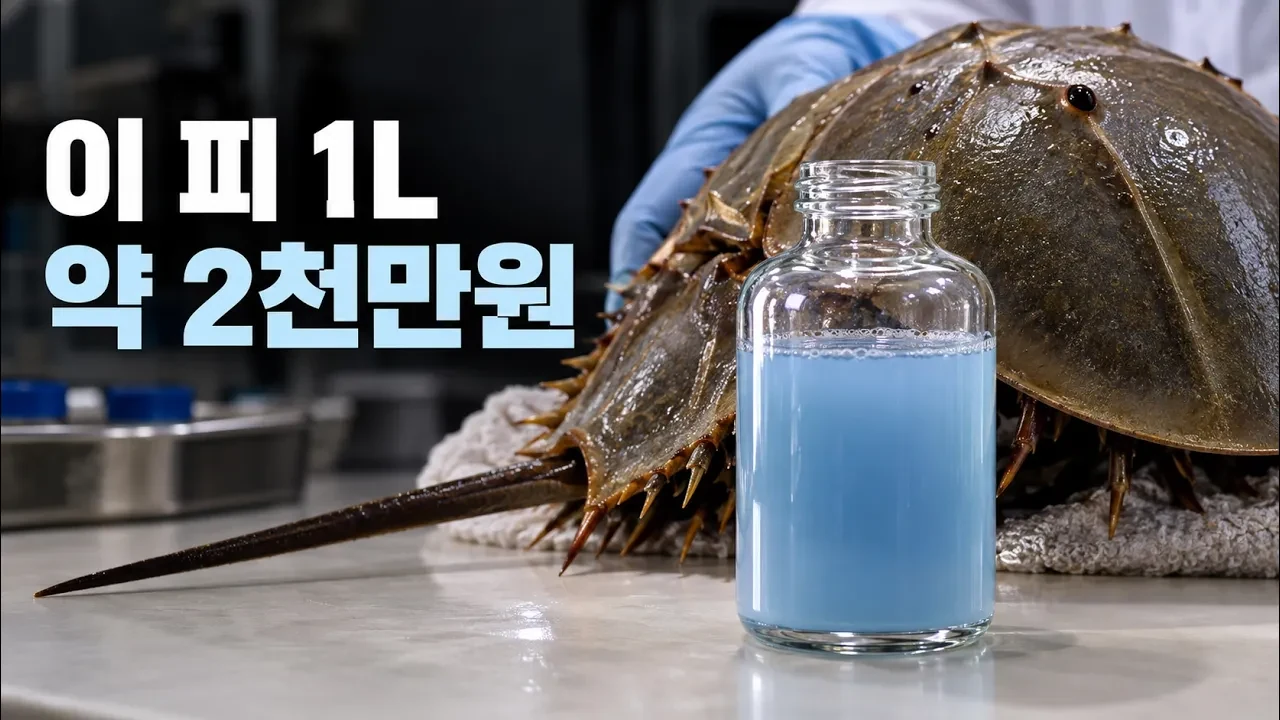 1리터에 약 2천만원… 제약회사가 이 생물의 피를 사는 이유