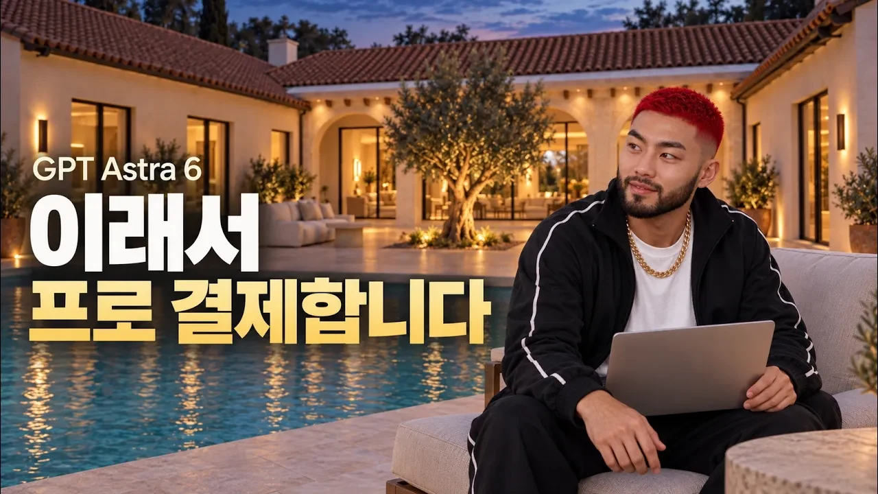 안 쓰던 챗GPT를 프로까지 결제한 이유… 아스트라가 이 정도?