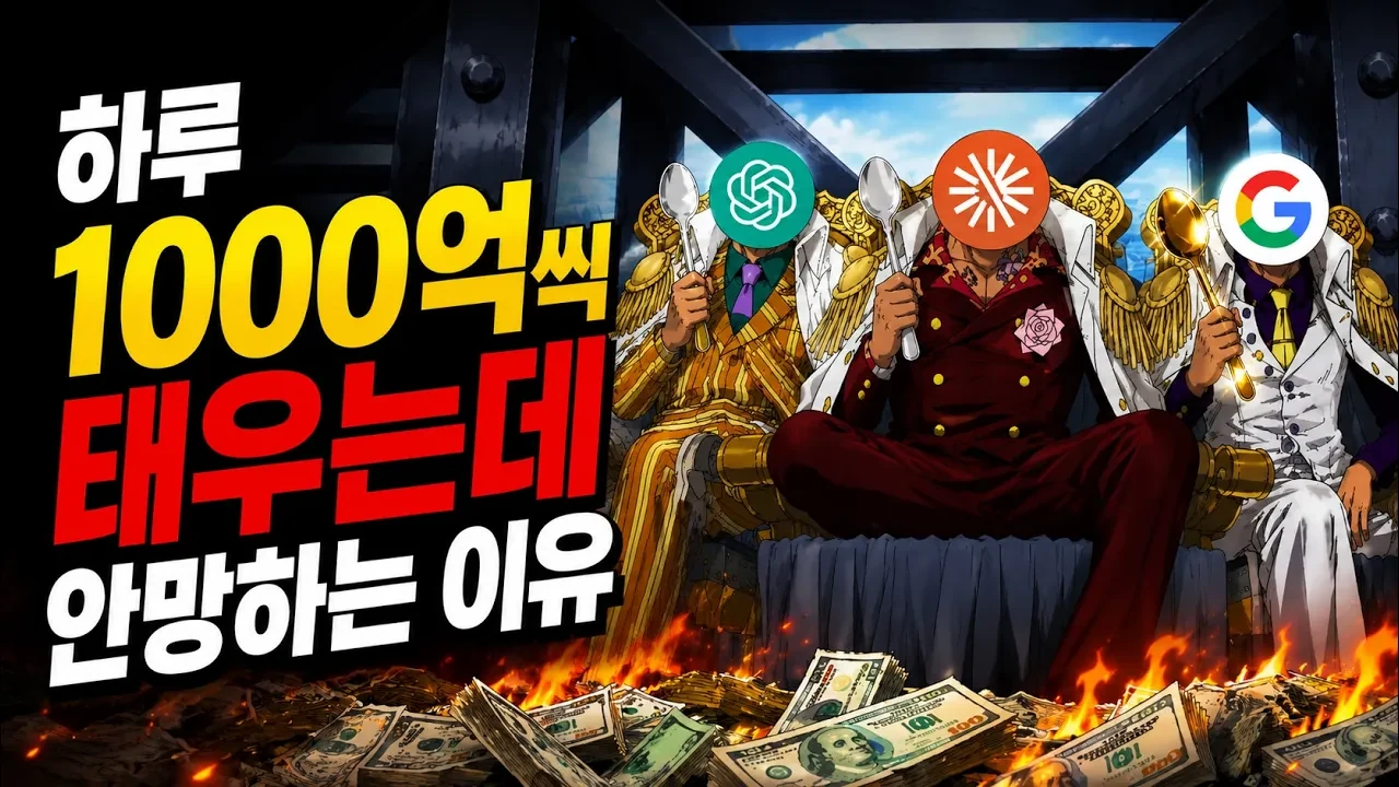 적자투성이 AI 판에 수백조가 몰리는 이유