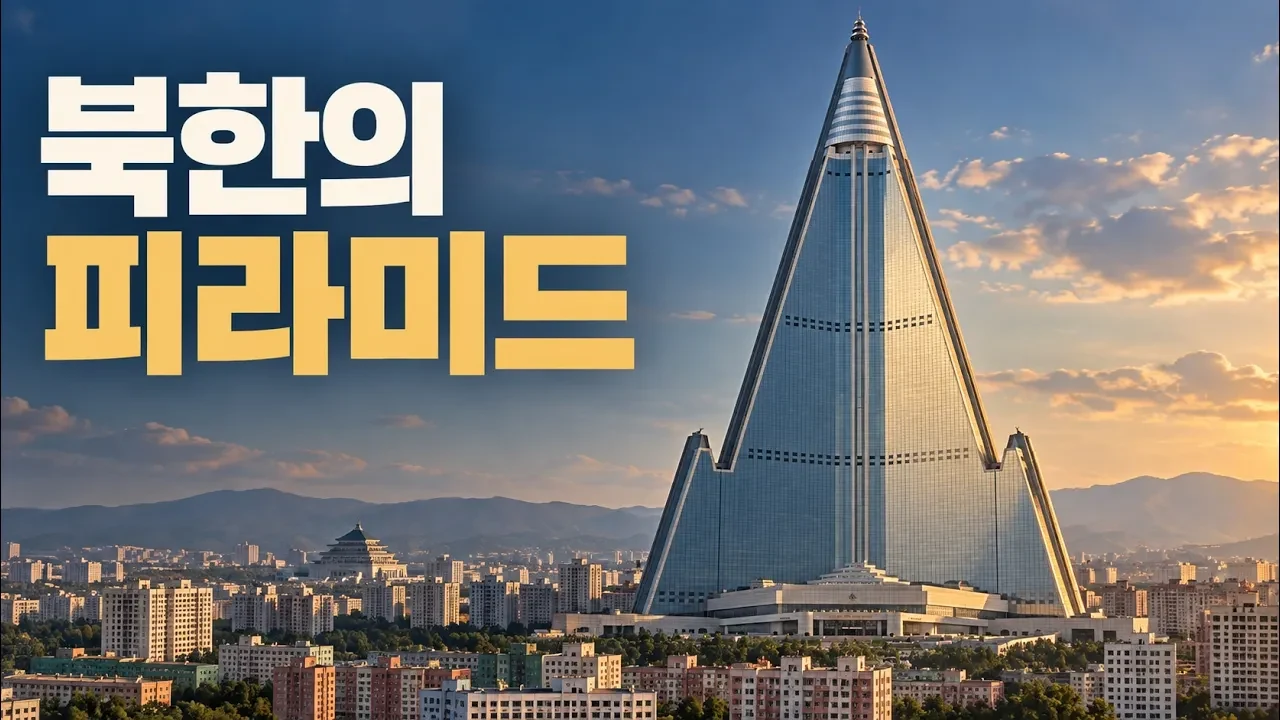 평양 한복판에 솟은 거대한 피라미드, 류경호텔의 정체