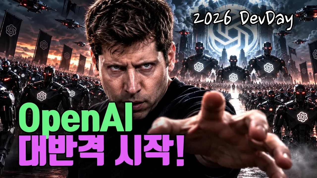 OpenAI발 에이전트 전쟁이 시작됐다. (2026 DevDay)