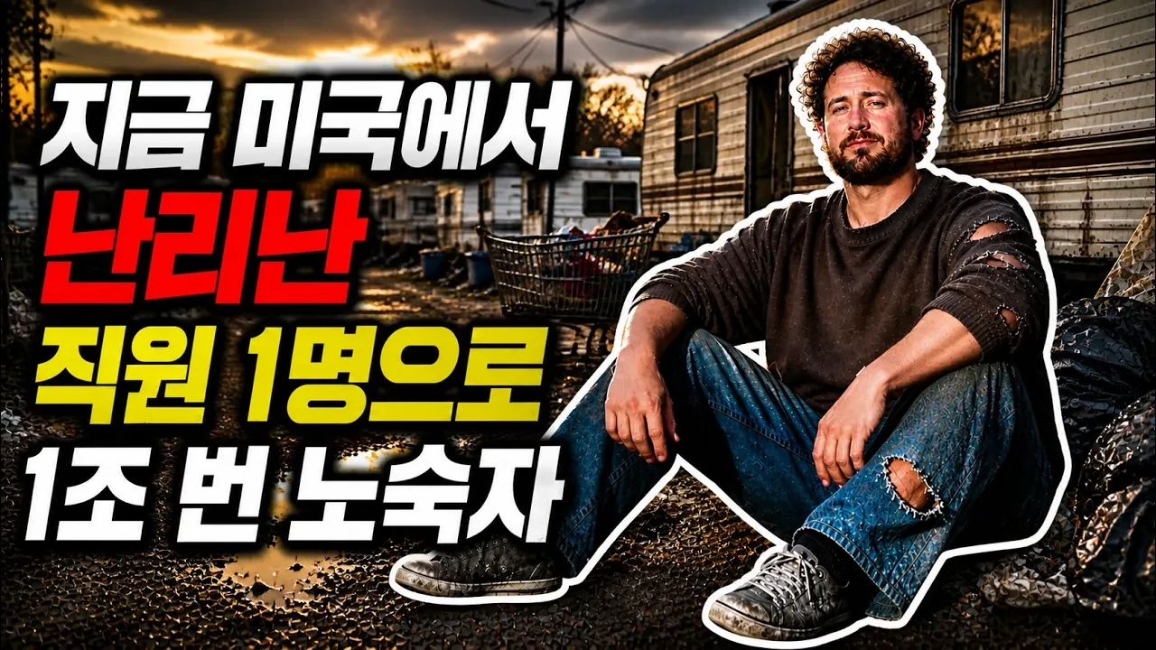 1인 기업으로 1조 벌어 난리난 노숙자 이야기