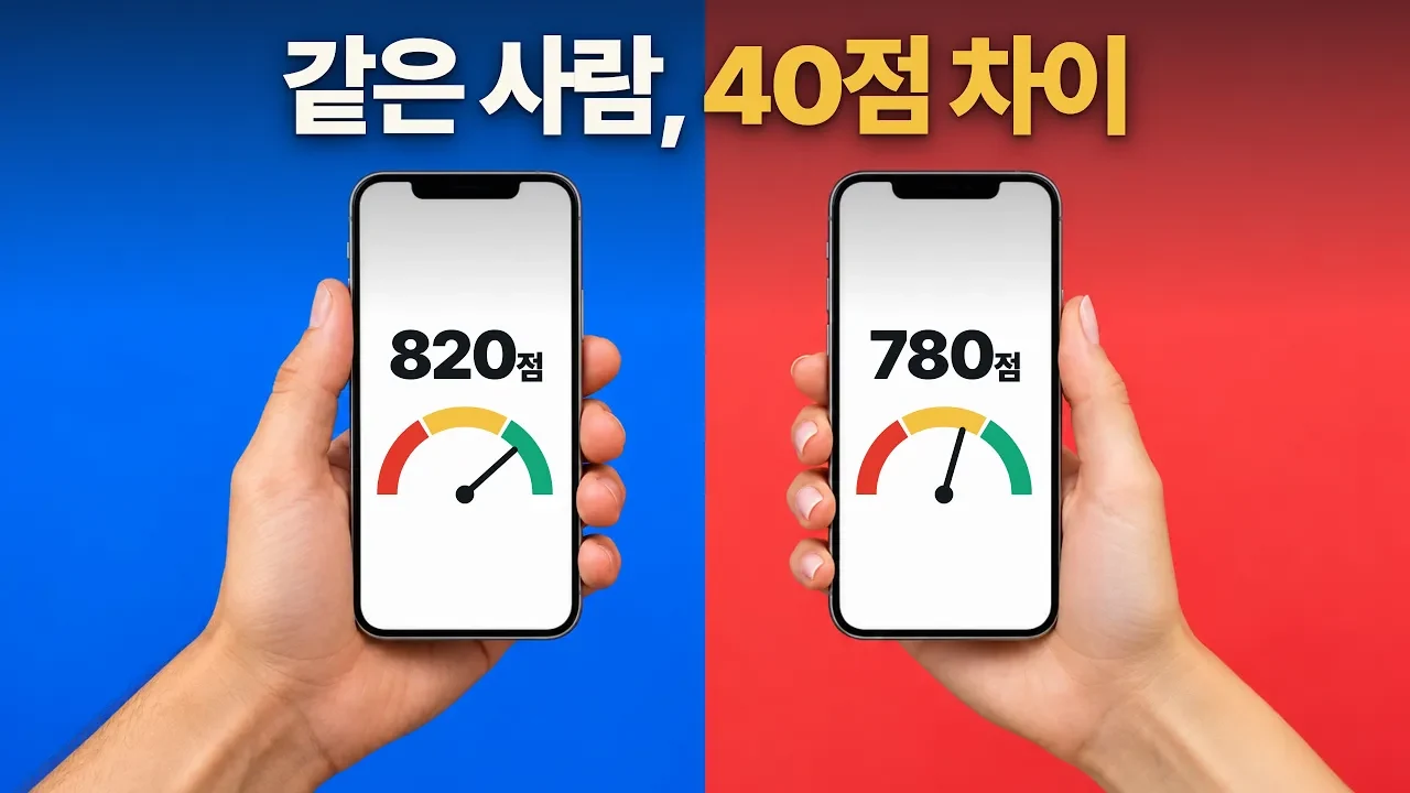 같은 사람인데 점수가 다르다? NICE와 KCB가 돈 버는 법