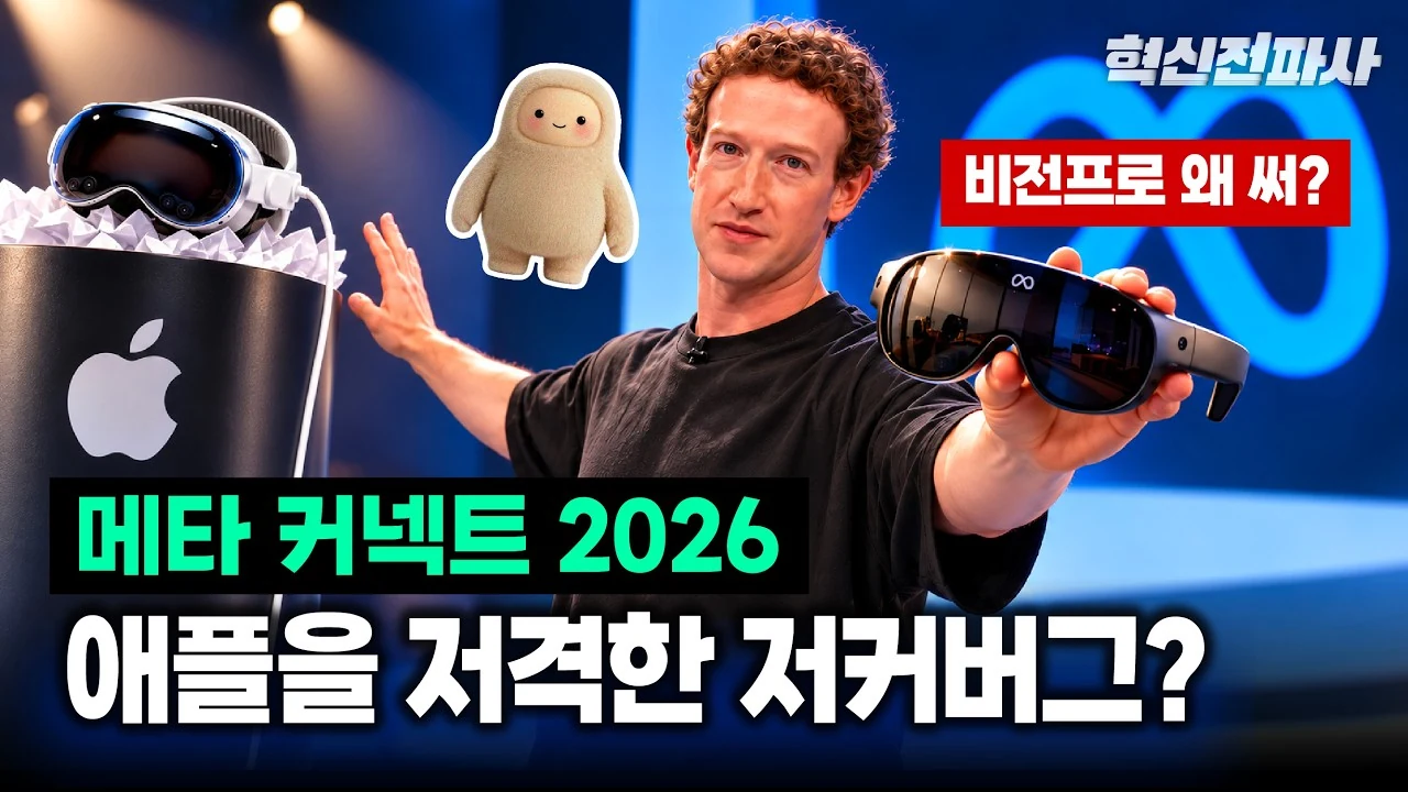 VR 글래스와 Muse AI... Meta Connect 2026 리뷰!