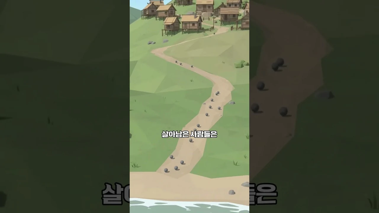 거대한 방파제 대신 돌비석 하나가 마을을 지킨 비결