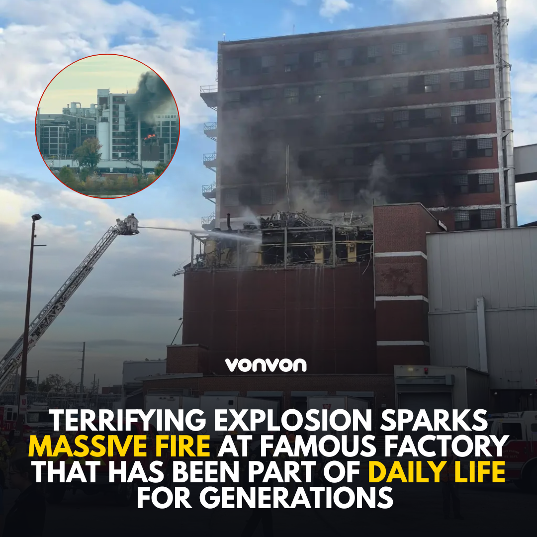 Terrifying Explosion Sparks Massive Fire at Famous Factory That Has ...
